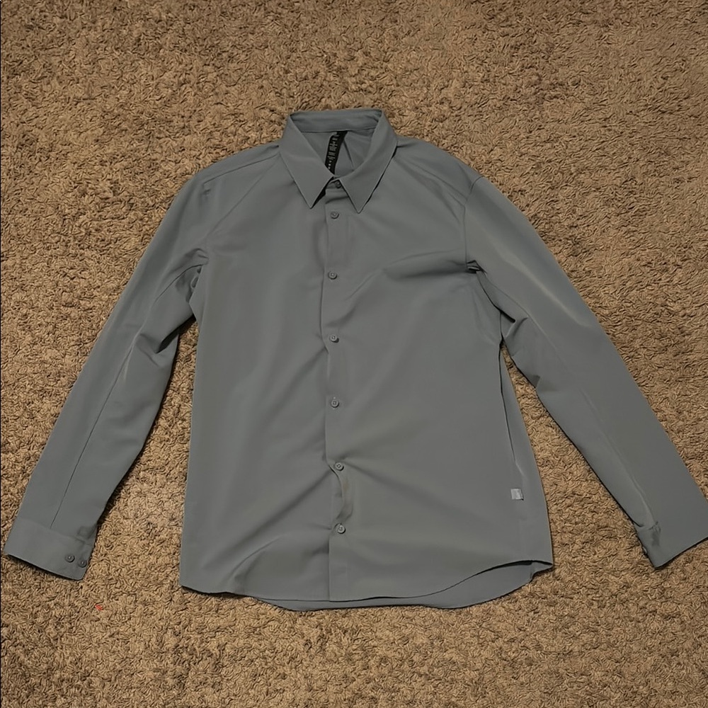 lululemon athletica Light blue Dress Shirt
